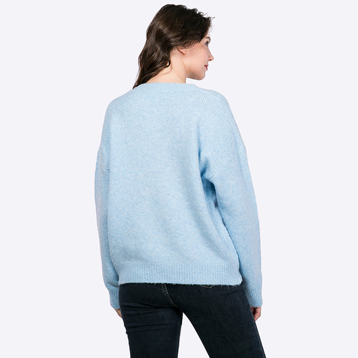 Women’s Crew Neck Knitted Jumper