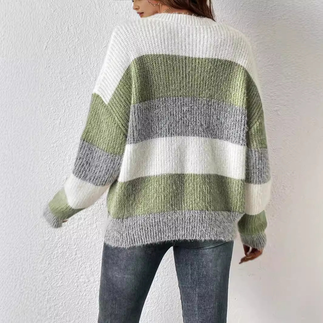 Women’s Knit Striped Jumper