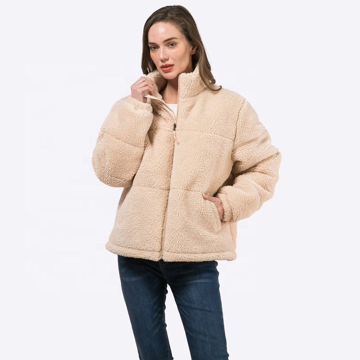 Women’s Quilted Plush Jacket