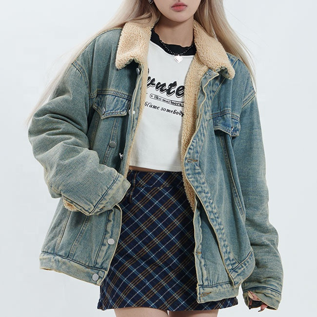 Classic Button-Up Jacket for Women
