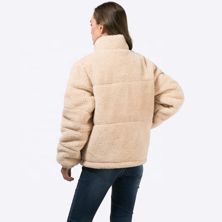 Women’s Quilted Plush Jacket