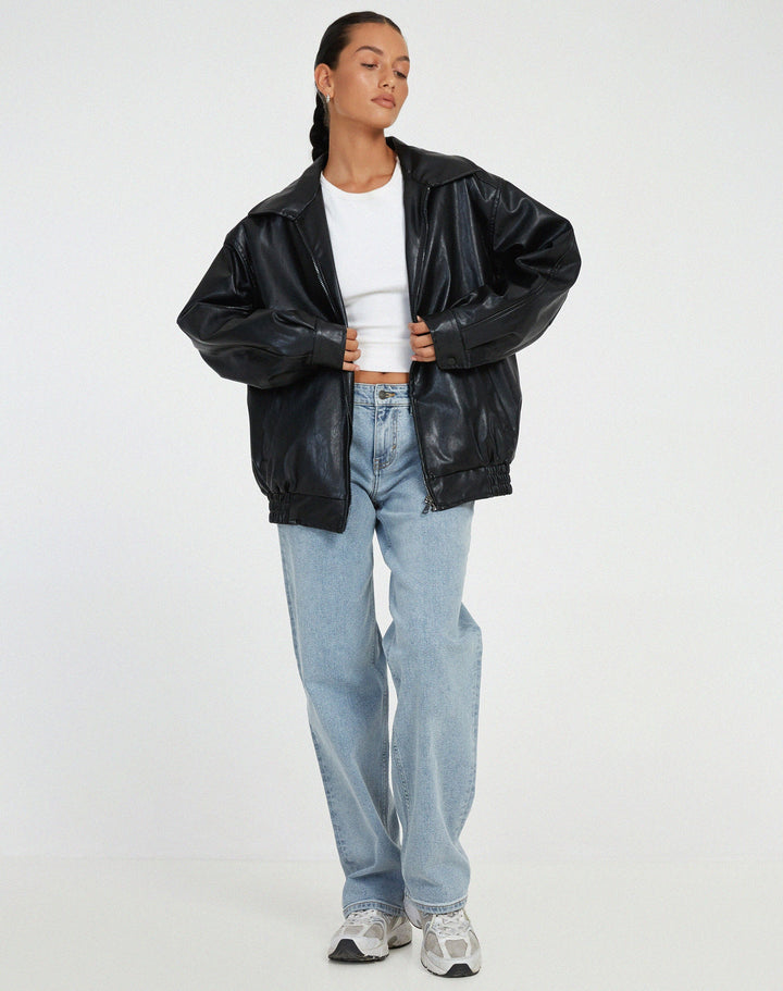 Relaxed Fit Jacket for Women-Jackets-Camden Fashion