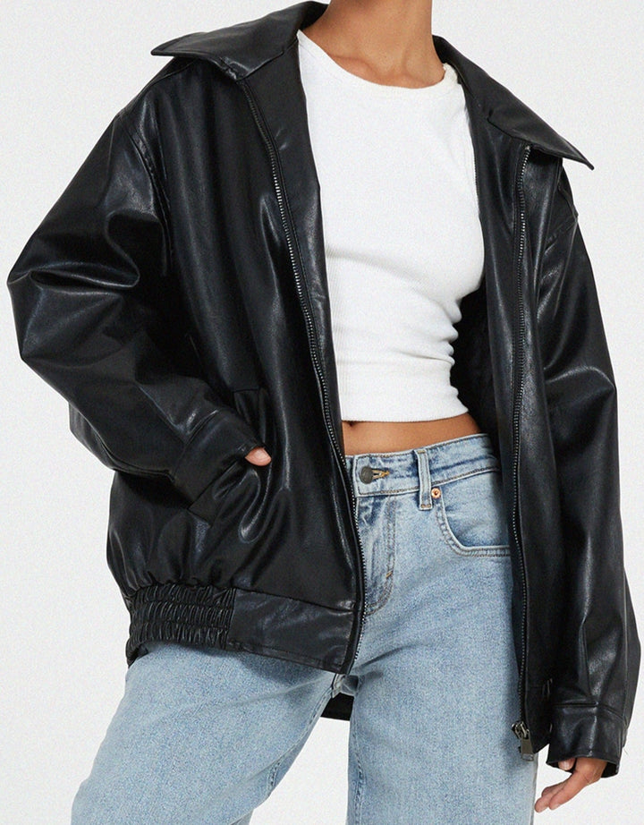 Relaxed Fit Jacket for Women-Jackets-Camden Fashion