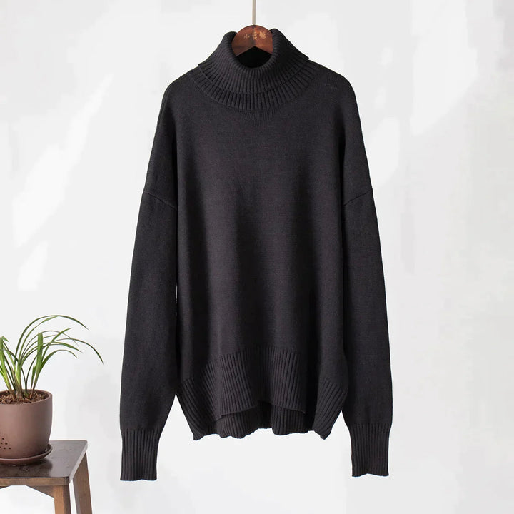 Stylish and Warm Turtleneck Sweater for Women-Sweater & Hoodies-Camden Fashion