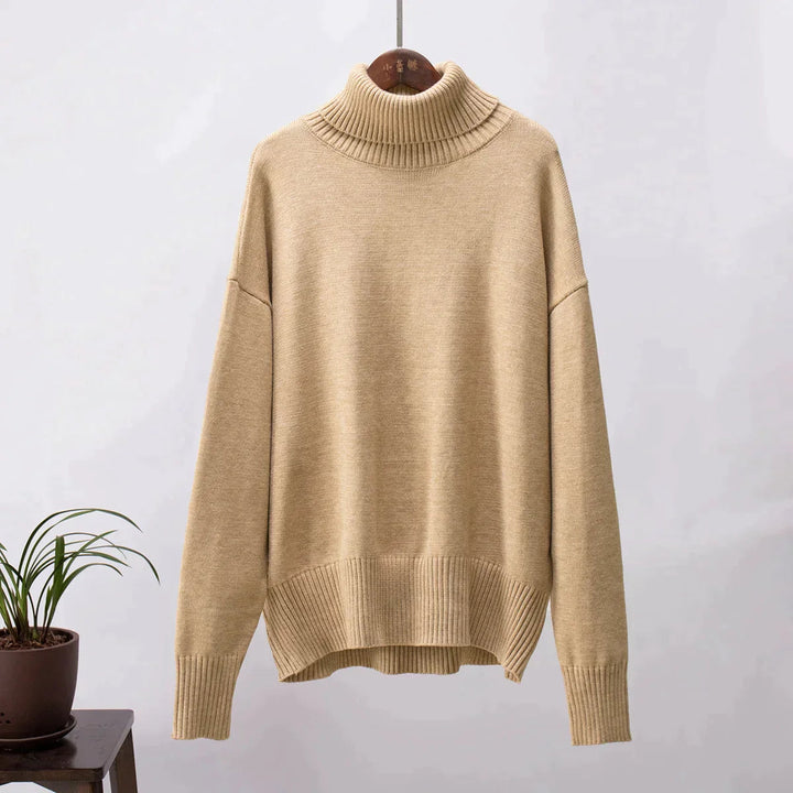 Stylish and Warm Turtleneck Sweater for Women-Sweater & Hoodies-Camden Fashion