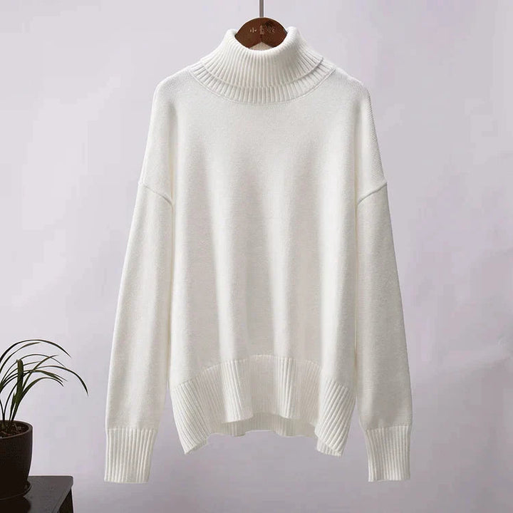 Stylish and Warm Turtleneck Sweater for Women-Sweater & Hoodies-Camden Fashion