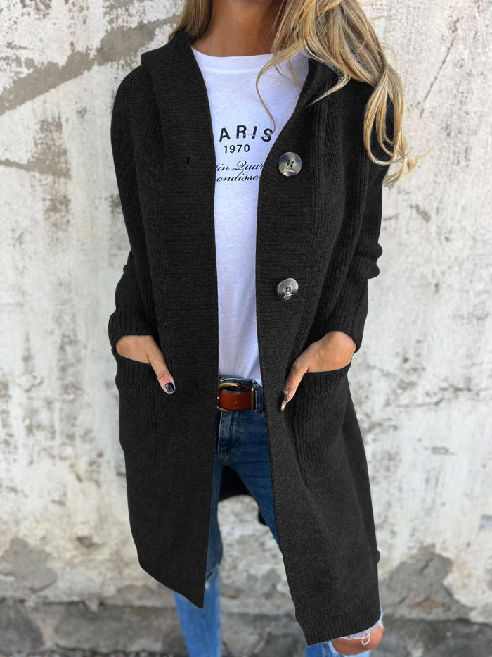 Women's Elegant Knit Cardigan-Women Cardigans-Camden Fashion