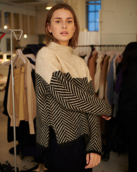 Women's Jumper With High Neck-Sweater-Camden Fashion