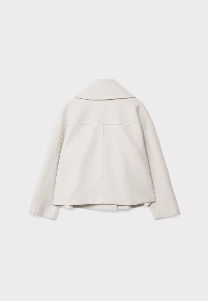 Women's Short Double-Breasted Coat-Women’s Coats-Camden Fashion